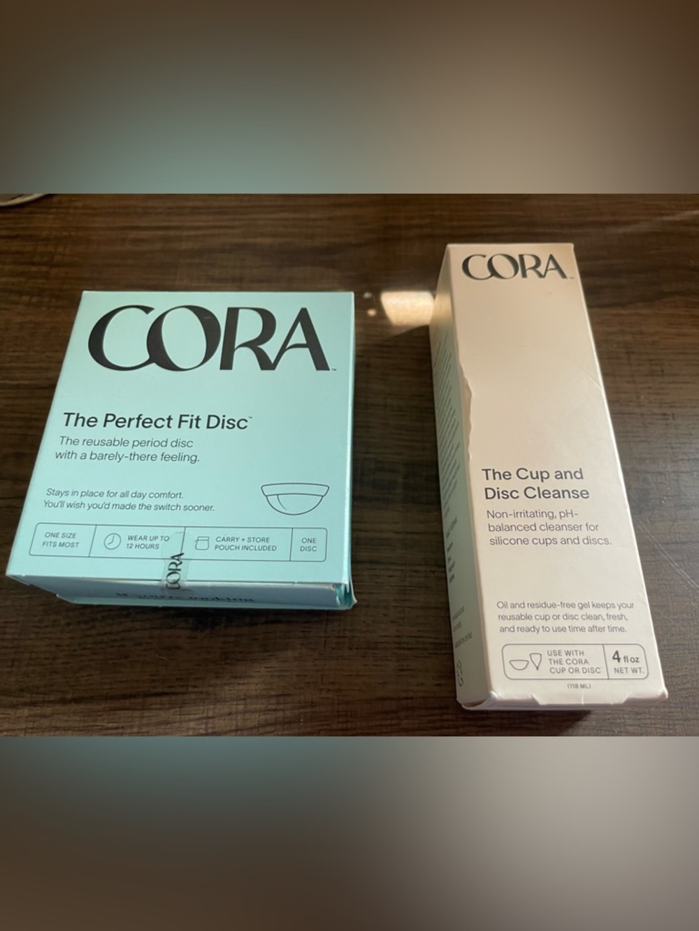 Cora Perfect Fit Disc & Cleanser